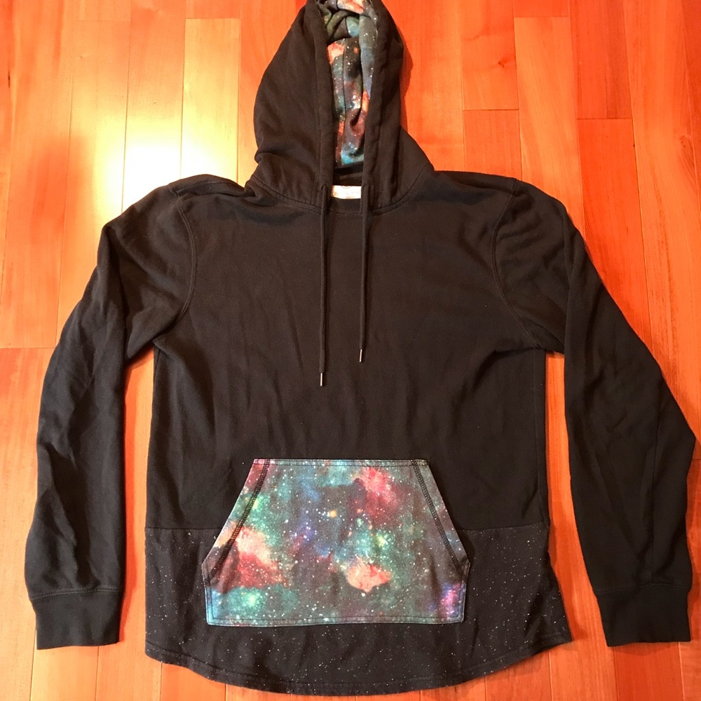 On the Byas hoodie
